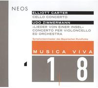 Carter/Zimmermann - Cello Concertos: Musica Viva Vol. 18