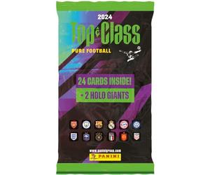 Cartes à collectionner Panini Top Class FIFA 2024 TC Fat pack 24 cartes et 2 holo