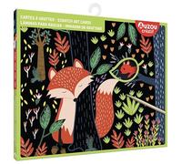 Cartes à gratter - forêt