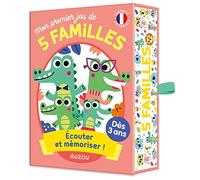 Cartes à jouer Auzou - Mon premier jeu de 5 familles: Écouter et mémoriser !
