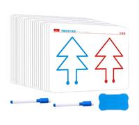 Cartes d’entraînement cérébral enfąnts - 8.27 Pouces Jeu Éducatif | Papier Jeu Cognitif - Ensemble de 40 niveaux avec stylos et planche à gomme, idéal pour apprentissage et interaction parent-enfant