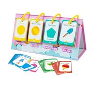 Cartes Flash Pour L'apprentissage Des Tout-petits - 96X Jouet De Correspondance De Couleurs De Forme D'apprentissage | Jeu Éducatif Double Face | Activité D'apprentissage De La Petite Enfance Pour Les