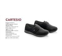 CARTESIO - CALZATURA PER RIABILITAZIONE - UOMO - NERO - PODOLINE