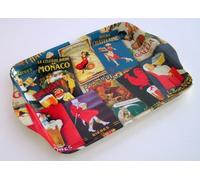 Cartexpo P10328 - Mini Vassoio in Metallo a con Tema Birre, Motivo: Patchwork, Linea Alimentazione