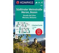 Cartina escursionistica n. 078 Strada del Vino, Bolzano, Merano: inklusive Karte zur offline Verwendung in der KOMPASS-App. Fahrradfahren. Skitouren.