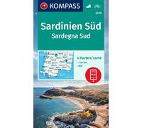 Cartina escursionistica n. 2499 Sardegna Sud; set di 4 cartine - AA.VV.