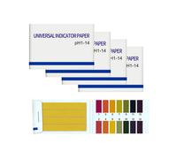 INF 320 strisce reattive pH, cartina tornasole, campo di misura 1-14, 4x confezione da 80