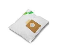 Cartling 20 Sacchetti per aspirapolvere adatti per Bosch Logo pro Parquet 3 2000 W BSG 62023 - Compatibile con Swirl S 67 S67 | 5 strati sacchetti per aspirapolvere + 2 filtri