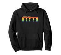 Cartman retrò con logo South Park The Boys Stan Kyle Kenny Geek Felpa con Cappuccio