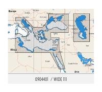 Cartografia C-MAP MAX- N+ Reveal (Ovest Mediterraneo,Caspio e Nero) M-EM-Y111-MS