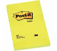 Cartoleria - 3m: Post-it - 100 Foglietti Post-it Colore Giallo Canary 102x152...