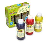 Cartoleria - Crayola: 3 Tempere A Dita Lavabili Mini Kids 236 Ml