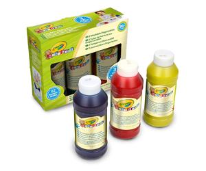 Cartoleria - Crayola: 3 Tempere A Dita Lavabili Mini Kids 236 Ml