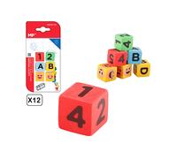 CARTOLERIA DAM MPPG16101C91X12 - set 6 pezzi, design numeri lettere emoji, multicolore