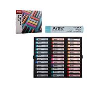 CARTOLERIA DAM MPPP15736C91 - set 36 pezzi, bacchette pastello, colori intensi