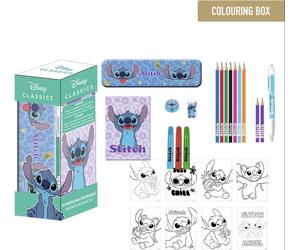 Cartoleria - Disney: Cerdó - Lilo & Stitch - Set Cartoleria Da Colorare Stitch