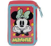Cartoleria - Disney: Karactermania - Minnie - Astuccio Matite Triplo Fresh