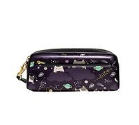 Cartoleria Organizer Cats Hide In Dark Clouds Nebula Space Cancelleria Portamatite Con Scomparti Portapenne Durevole Astuccio Per Matite Per Ragazze Ufficio Adulto
