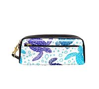 Cartoleria Organizer Tortoise Under Water World Portapenne Grande Capacità Astucci Portamatite Aesthetic Astuccio Scuola Per Adolescente Adulto Ufficio