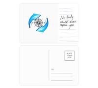 Cartolina con bussola intorno al nord sud per anniversario persona importante