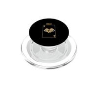 Cartolina d'amore perduta colore marrone grafico marrone PopSockets PopGrip per MagSafe
