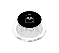 Cartolina d'amore perduto colore marrone chiaro grafico PopSockets PopGrip per MagSafe