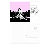 Cartolina del Museo del Louvre Senna Rinascimentale Biglietto Persona Importante Anniversario