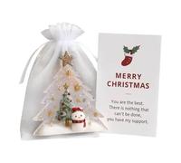 Cartolina di Auguri di Buon Natale | Biglietti di Incoraggiamento Natalizi con Decorazioni per Tavola ad e Pupazzo di Neve,Decorazioni Festive Per Cucina Casa Inverno Cascina Mensola Tavolo Party