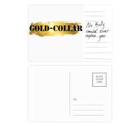 Cartolina di buon senso della cultura della lingua inglese Cravatta Cartolina per anniversario persona importante