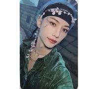 CARTOLINA FOTOGRAFICA UFFICIALE STRAY KIDS ROCK STAR 樂-STAR POB