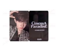 CARTOLINA FOTOGRAFICA UFFICIALE ZEROBASEONE ZB1 Cinema Paradise GS25 LUCKY DRAW