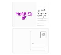 Cartolina per matrimonio con malcontento emotivo, per anniversario di persona importante