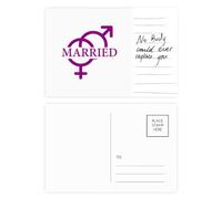 Cartolina per matrimonio con status di faly uomo e donna, per anniversario di persona importante