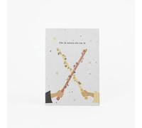 Cartolina Piantabile con Semi di Fiori | Che la Natura Sia con Te | Biglietto con Busta | Idea Regalo Originale e Significativa | Resetea