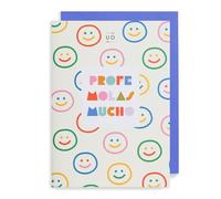 Cartolina "Profe Molas molto"UO Cartolina Profe Molas molto con busta - Biglietto di auguri per insegnanti - Regalo originale Festa degli insegnanti - Frase divertente e originale