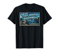 Cartolina Vintage Jimothy San Juan Islands Washington Maglietta
