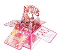 Cartoline di Natale interattive, Cartoline di Natale musicali | Biglietti di auguri luminosi, biglietti di auguri rosa, biglietti di auguri per le vacanze per amici, amanti della famiglia