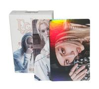 Cartoline fotografiche laser per bambini randagi, 50 pezzi, album fotografico con effetto olografico, per bambini randagi, Kpop, carte Lomo, merch per ragazzi e ragazze (carta laser Felix)