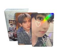 Cartoline fotografiche laser Stray Kids, 55 pezzi, album fotografico per bambini randagi, con effetto olografico, per bambini randagi, Kpop, carte Lomo, merch per ragazzi e ragazze