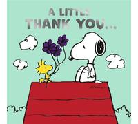 "Cartoline Hallmark Peanuts Snoopy Grazie Un piccolo ringraziamento...