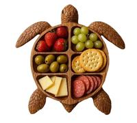 Cartoline per salumi | Turtle Salumi Boards che servono un vassoio di formaggio - piatti da cena in legno, snack vassoio di frutta per matrimonio doccia nuziale