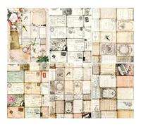 Cartoline vintage in carta di riso, 21 x 27 cm, per decoupage, design per mobili, tecnica mista, biglietti e artigianato, decoupage CRAFT KREATIVELY
