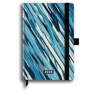 Cartomania Agenda 2026 Giornaliera M 12 Mesi Fantasize, 12x18 cm, Copertina Rigida, Tasca A Soffietto, Elastico Portapenne E Segnalibro