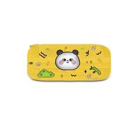 Cartomania Astuccio Scuola Panda WRITE UP, Giallo, Ampio Scomparto, Tasca interna, Elastici Portapenne, Accessori Zaino, Scuola elementare e media, Bambini e ragazzi