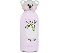 Cartomania Borraccia con tappo sagomato Koala, Lilla, 350 ml, Acciaio Inox, BPA free, Ermetica, Caldo 12h/Freddo 24h, A prova di perdite, Scuola, Sport, Viaggio, Per bambini e adulti, Idea regalo