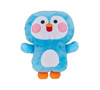Cartomania Borsa acqua calda plushy feel at home, Tema pinguino, Azzurro, Morbido cuscino plushy integrato, Portatile, Per bambini e adulti, Idea regalo