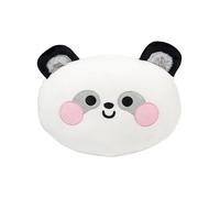 Cartomania cuscino sagomato feel at home, Tema panda, Bianco e Nero, Morbido e peloso, Imbottito, Decorativo, Per bambini e adulti, Idea regalo compleanno e Natale