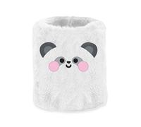 Cartomania Porta matite da scrivania plushy write up, Tema panda, Bianco, Morbido e peloso, Organizer cancelleria, Scuola, Bambini e adulti, Idea regalo