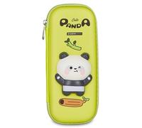 Cartomania Portapenne write up, Verde, Tema panda, Applicazione, Scatola regalo personalizzata, Cancelleria, Scuola, Per bambini e adulti, Idea regal