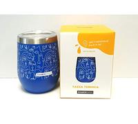 CARTOMANIA - Tazza Termica Alluminio 200ml (Blu)